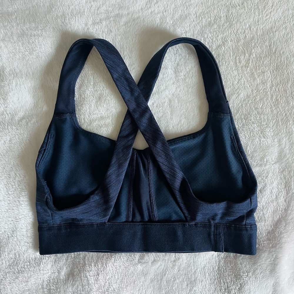Patagonia Switchback Sports Bra XS Navy - Picture 2 of 4